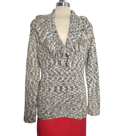 SPANNER Grey and white Sweater Size M - Picture 6 of 14